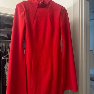 Elegant Red Women's Dress